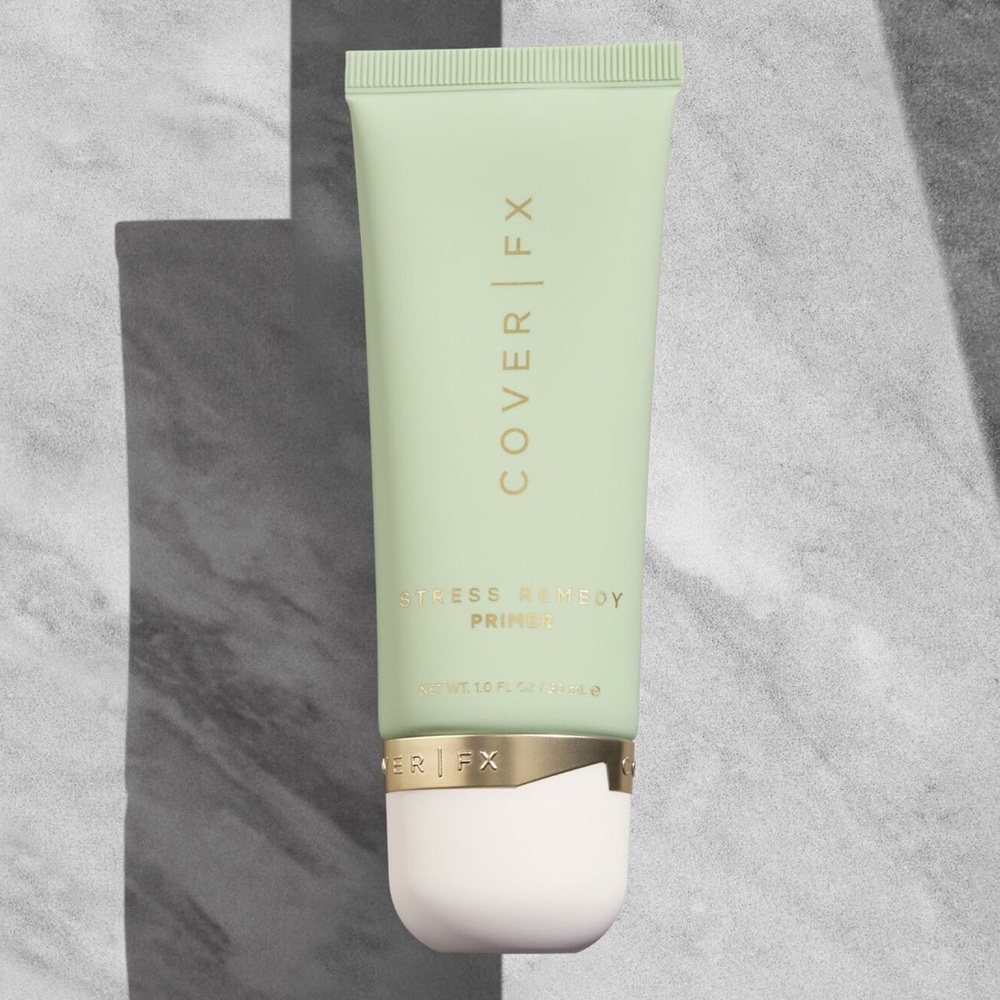 Cover FX Stress Remedy Primer- calming, vegan, neutralize, cooling, water based